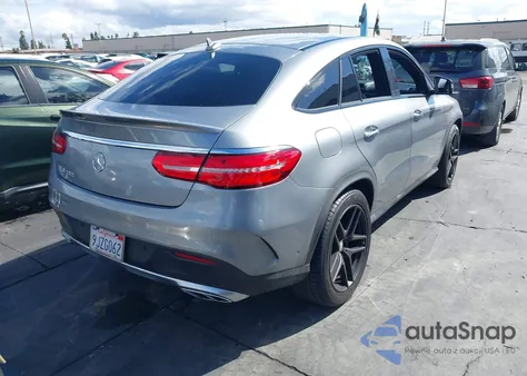 2016 Mercedes-Benz Gle 450 Amg Coupe 4Matic из США, поврежденный, VIN 4JGED6EB8GA025400